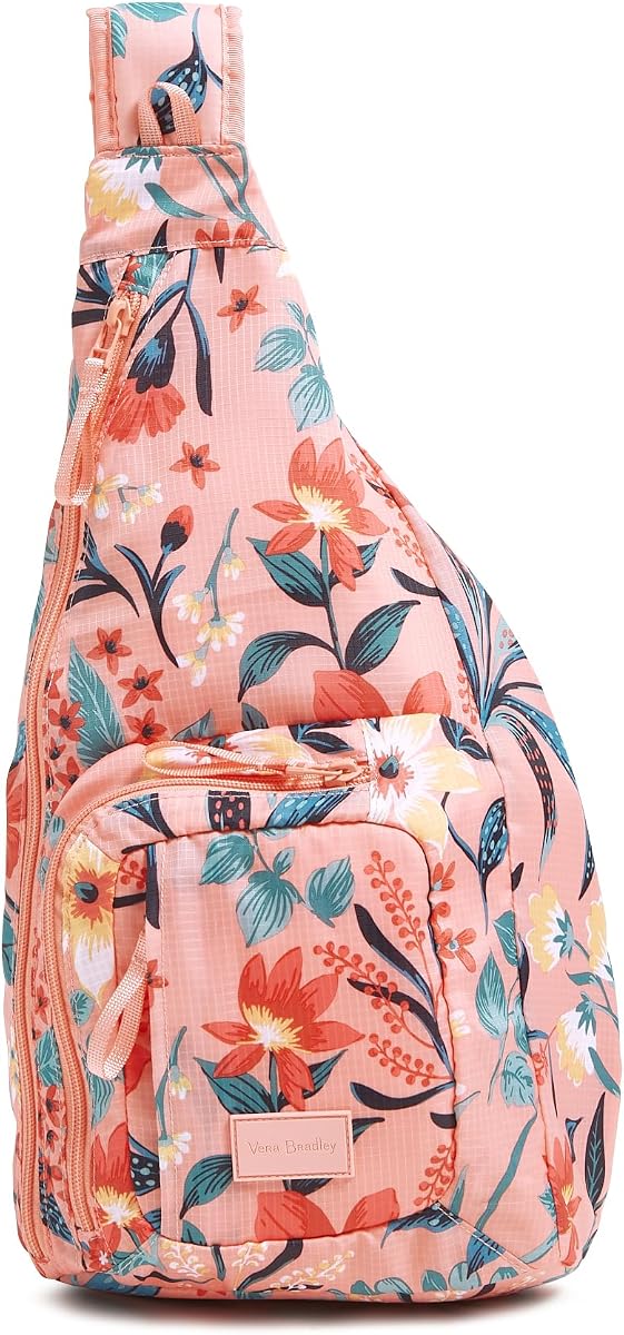 Mochila con bandolera Ripstop para mujer