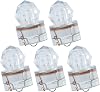 Dr.Fish 5 Pack LED Deep Drop Fishing Lights Diamond Lights Water Activate LED Lighted Lures Deep Drop Rig Fishing Flashers Hablibut Tuna Swordfish