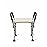 Medline Bath Bench Shower Seat with Padded Armrests, Ideal for Bathtubs, Robust Support up to 350 lbs., Comfortable and Durable
