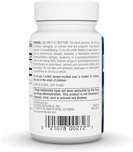 Vista 3 de Source Naturals melatonina 0.03 onzas, naranja, SN0272, 1, 1