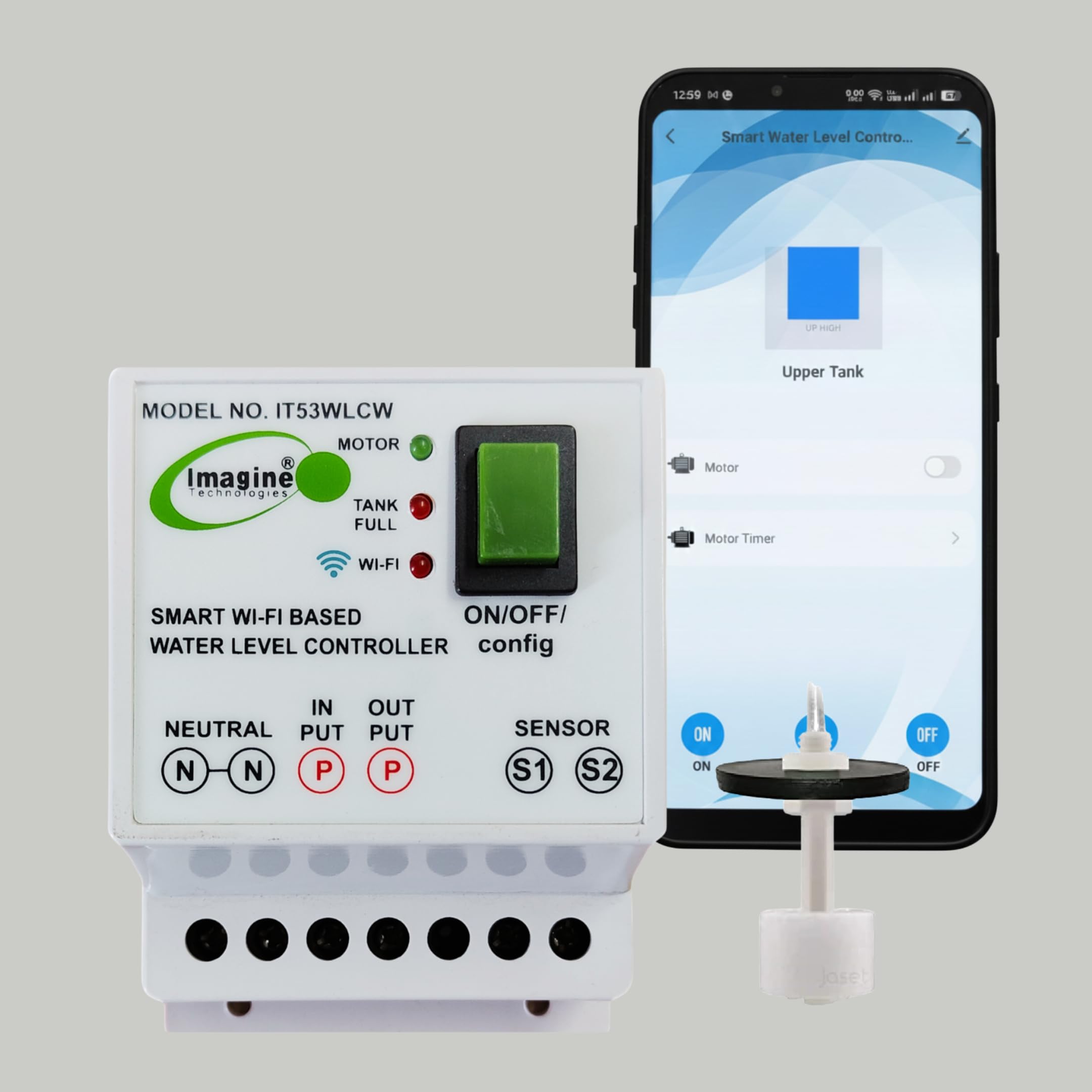 Smart WiFi Based Water Level Controller (Manually Start Motor By Pressing Green Push Button or Mobile app or Schedule Timer and Turn off Automatic When Tank Full )-image-17