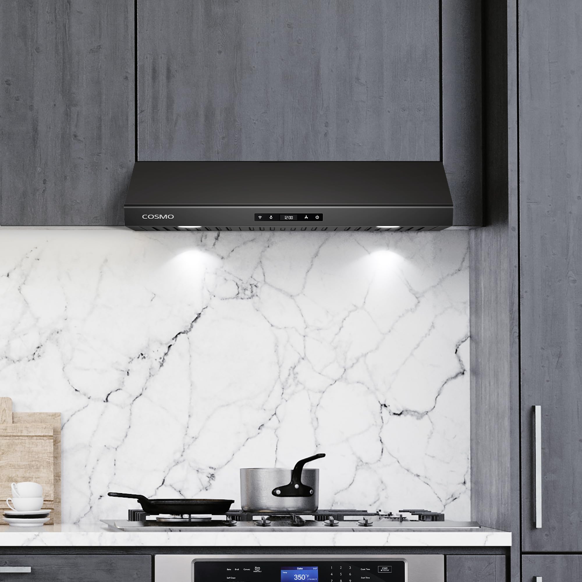 Amazon.com: 30 in. Haven Coll 500 CFM Ducted Under Cabinet Range
