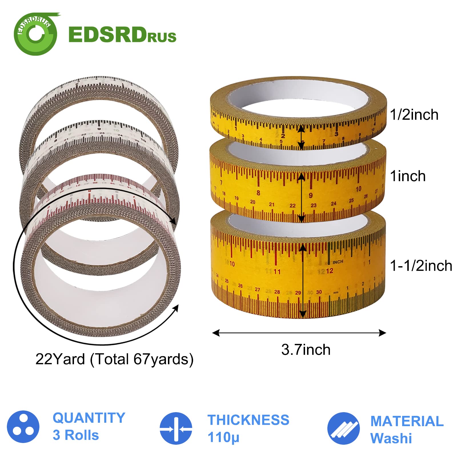 EDSRDRUS Tape Measure