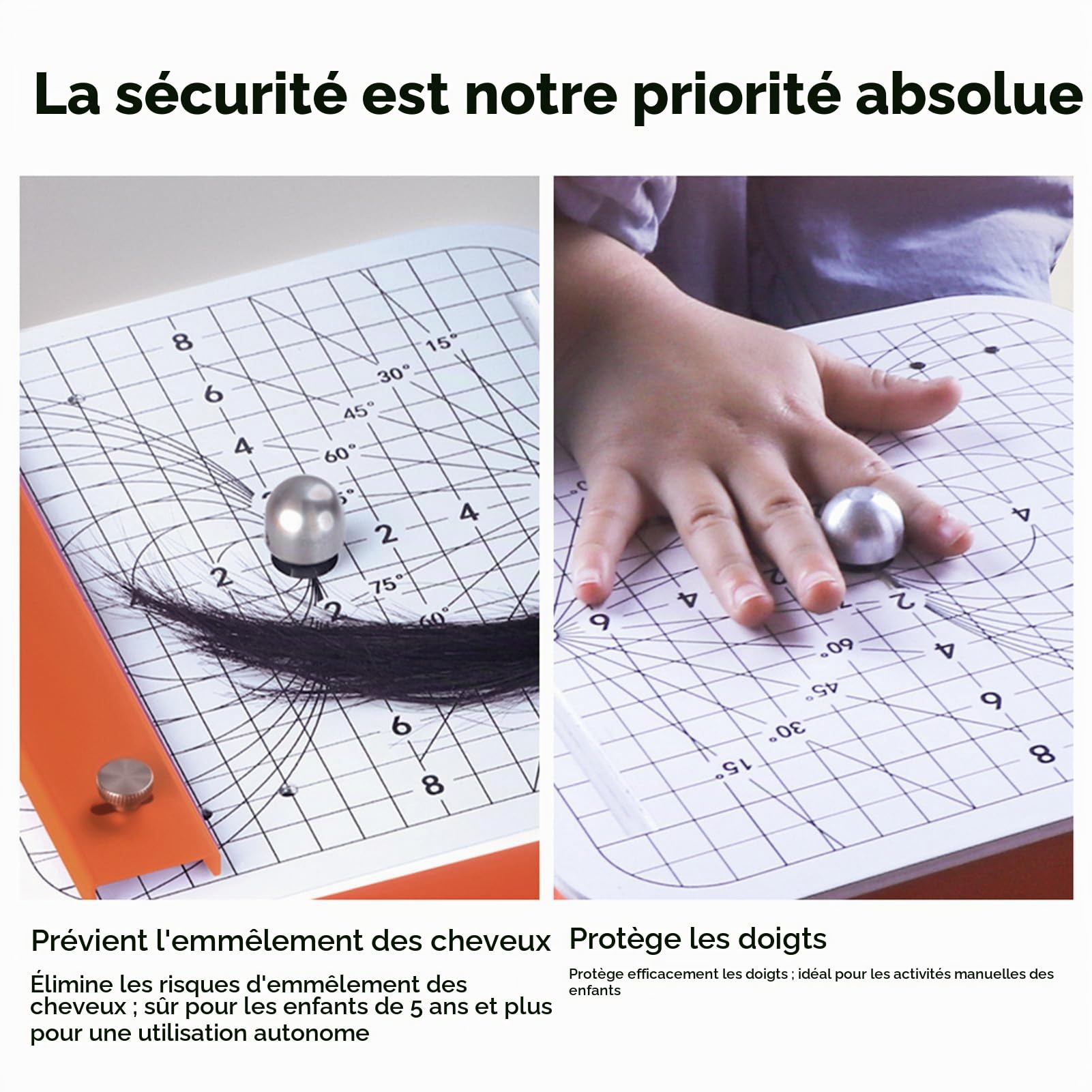 Asixxsix Coupe carton sûre pour enfants âges 5+, Machine de coupe de papier 45W jouet éducatif avec structure de cachée et commutateur sûr pour les (Version standard du -carton Prise UE 100-240V)