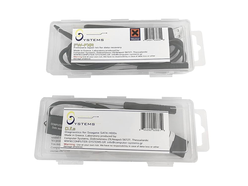 PC周辺機器 Data Recovery tool &amp; software set by CS Labs FW-FXR DfS FileChecker Seagate SATA CS Labs Data Recovery Tool & Software Compatible with