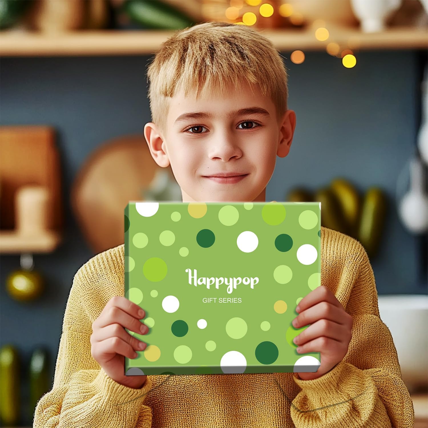 HAPPYPOP Funny Socks for Kids - Pickle Ice Cream Lover Gifts for Girls Boys - Image 2