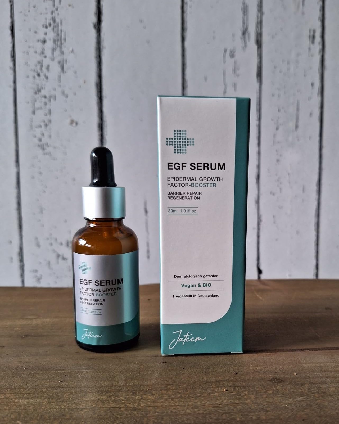 30 ml EGF siero ad alto dosaggio riparazione di acne, cicatrici chirurgiche, rughe, ustioni e macchie scure VEGAN&BIO microneedling anti-invecchiamento, prodotto in Germania