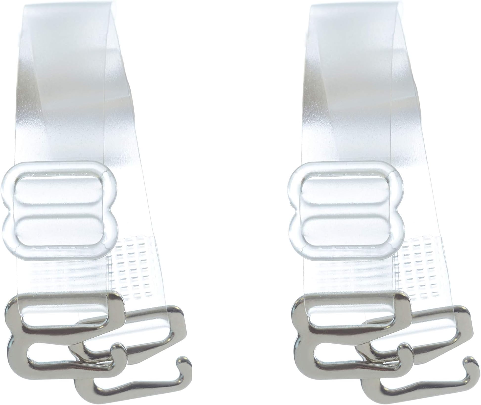 Women's Clear Invisible Replacement Bra Straps Transparent Removable, Multiple Widths