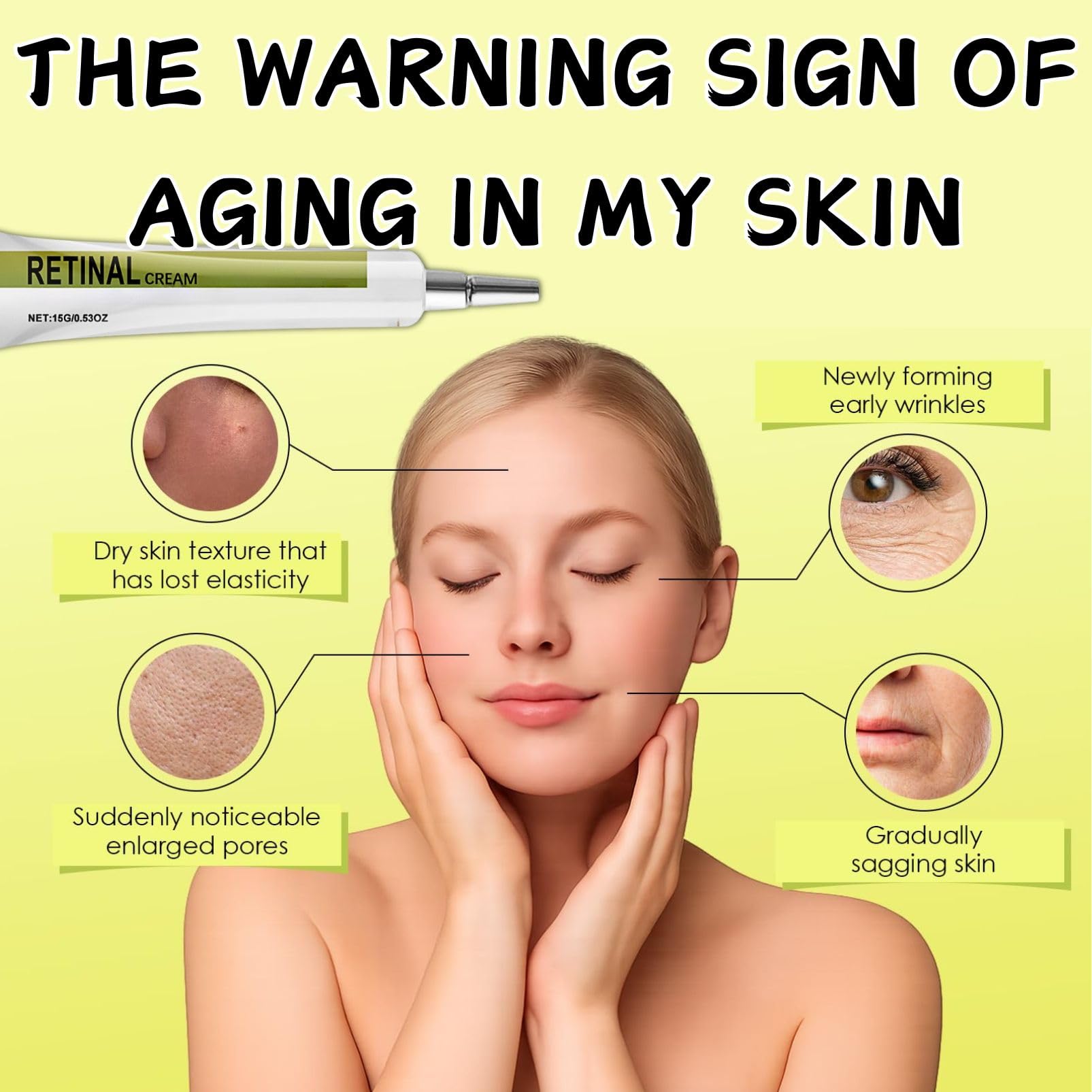 Retinal Shot Tightening Booster,Retinal Firming Cream for Face,Anti-Wrinkle,Lifting Pore Minimizer Retinol Shot Tightening Serum,Hydration Moisturizing for All Skin Types - Image 4