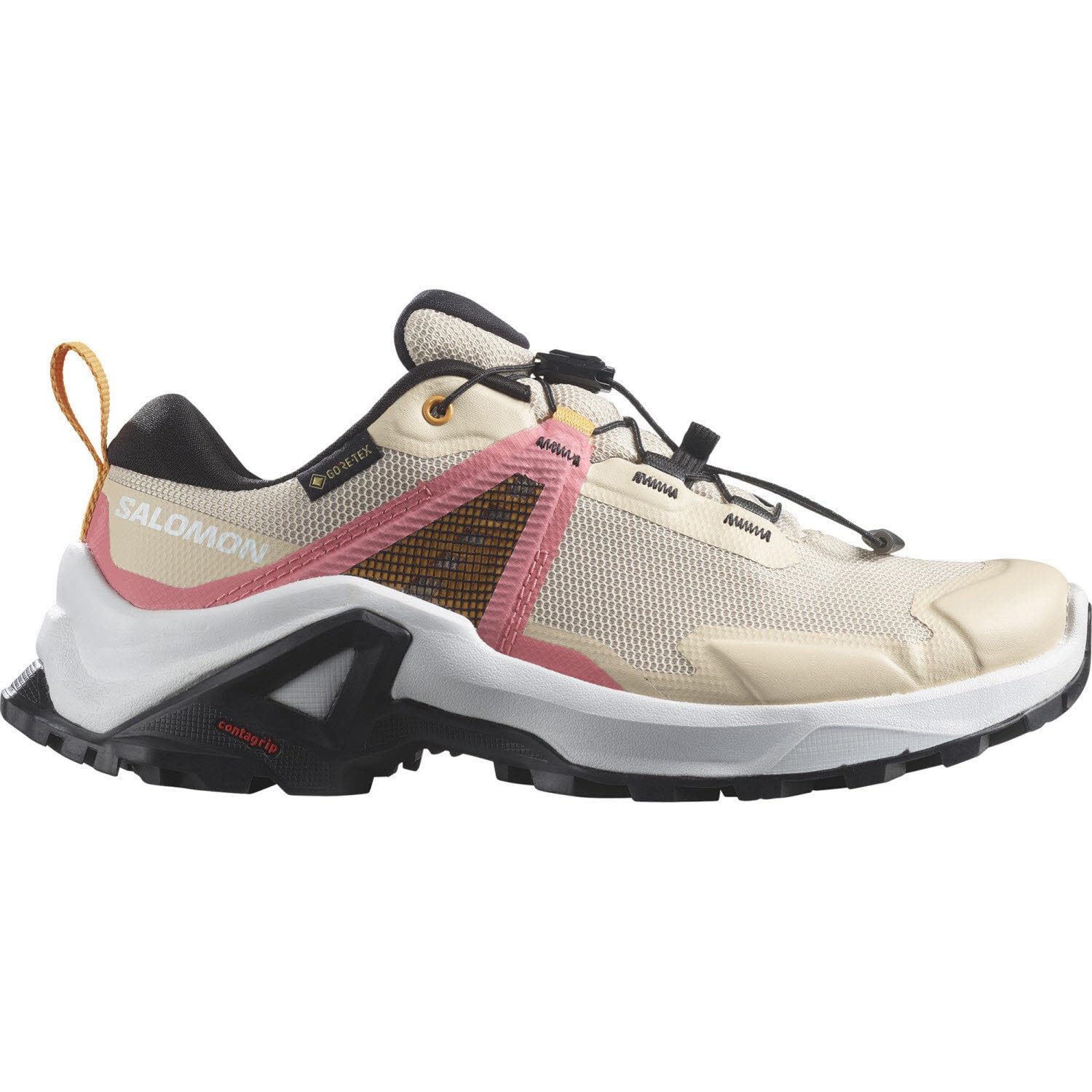 SALOMON Shoes X Raise GTX J Sun Kiss/Tea Rose/Bl, Zapatillas Unisex niƱos