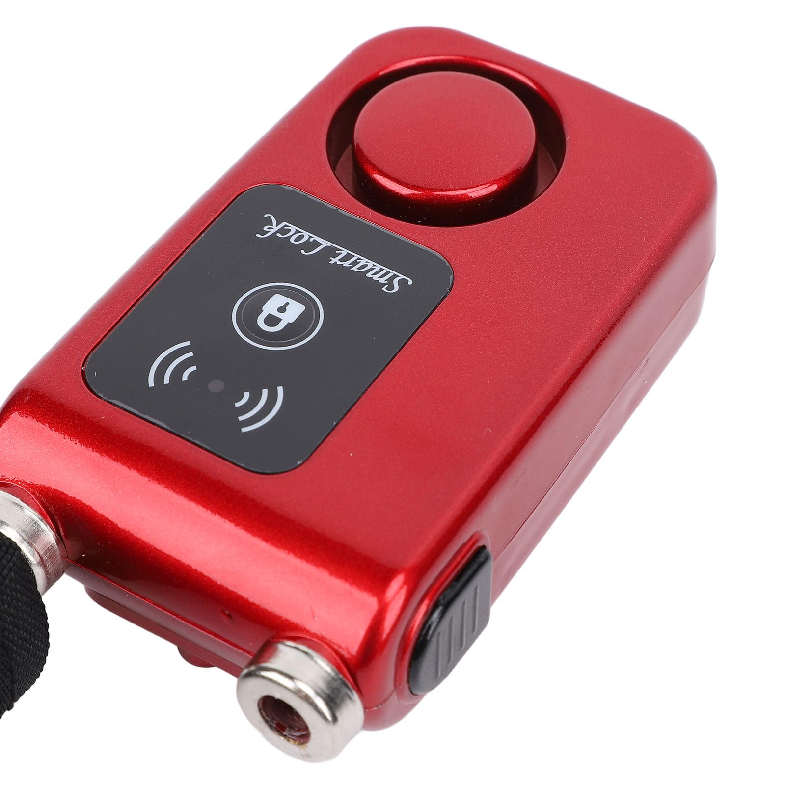 Lucchetto a Catena Bluetooth, Controllo Tramite App Antifurto Intelligente, per Bicicletta Scooter Moto Uso Esterno (rosso)