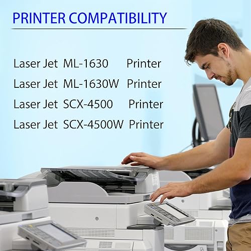 Miniatura 2 de SuperInk Cartucho de tóner compatible de alto rendimiento para impresora Samsung ML1630 ML-D1630A para usar con impresora ML-1630 ML-1630W SCX-4500
