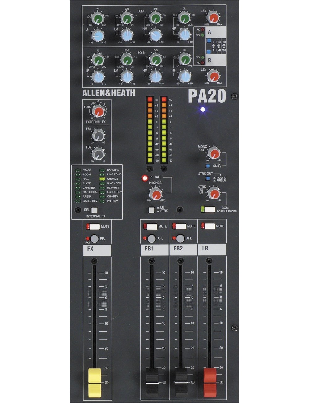 Amazon | ALLEN＆HEATH PA20 20インプットライブミキサー | ミキサー