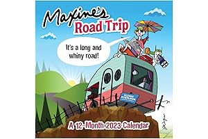 2023 Maxine Road Trip Wall Calendar (12-Month)