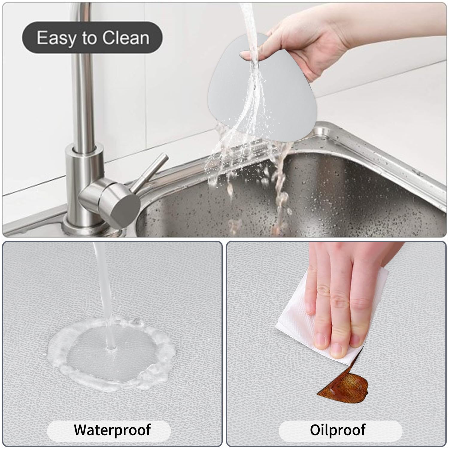 Lot De 2 Sets De Table Et Dessous De Verre Ronds En Cuir Synthétique Pour Salle à Manger, Résistants à La Chaleur, Antidérapants, Tapis De Café, Sets De Table De Cuisine De