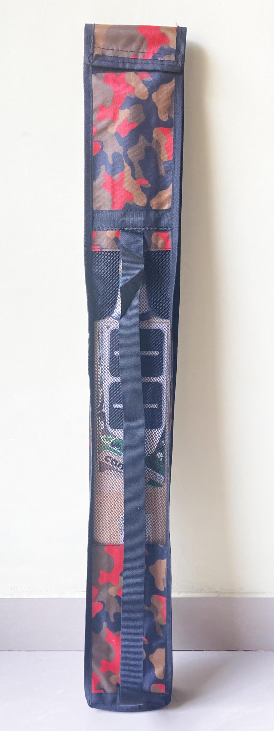 KE Camo Rose RED Cricket Bat Cover (Foam Padded)| (Adjustable Strap) Suited for All Bats 1