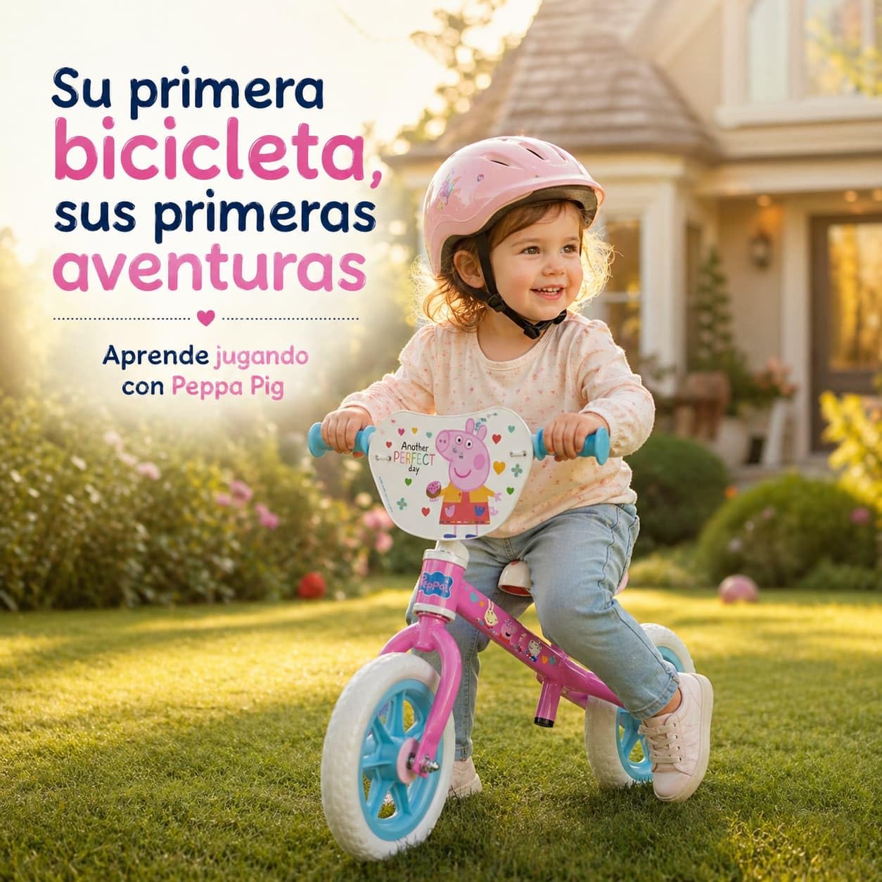 Rider Bike 10" Peppa Pig Rosa