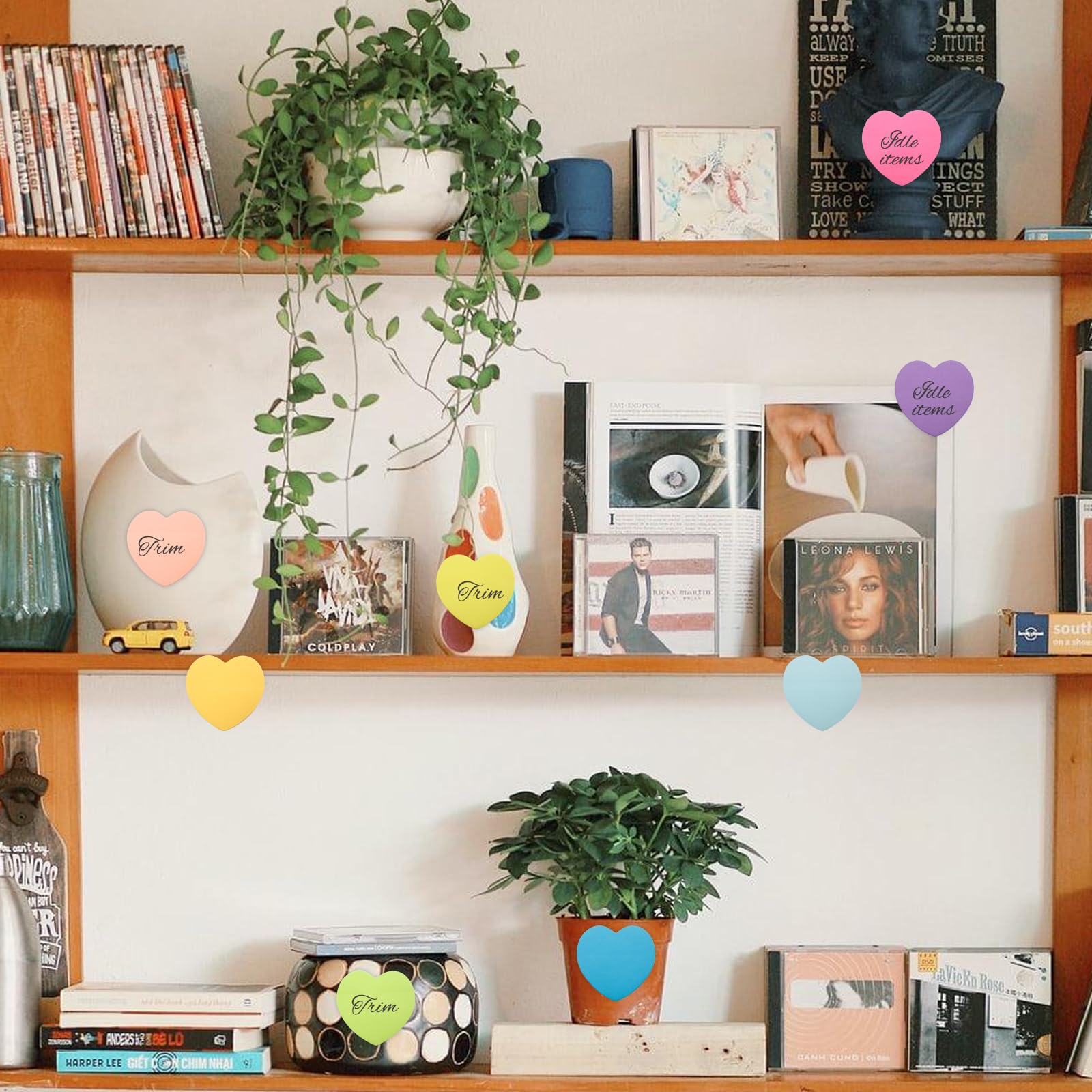 480 Foglietti Adesivi A Forma Di Stella - 8 Colori, Promemoria Per Scuola E Ufficio - Foto 4