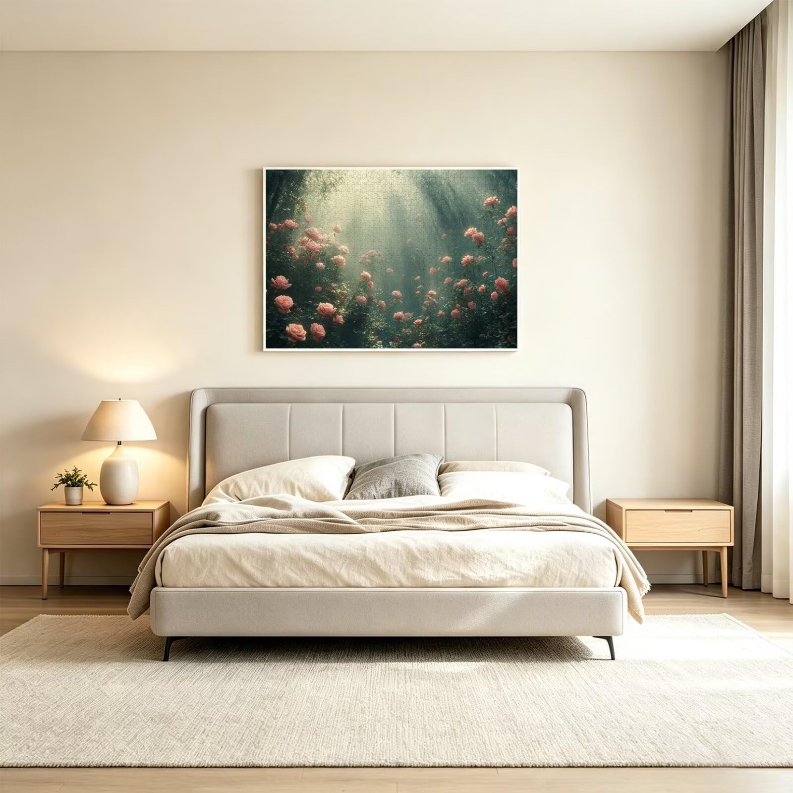Puzzle 4000 Pezzi 141x87cm, Puzzle Adulti Foreste fiori, n-695