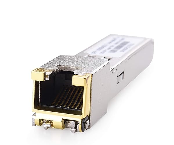 Cable Matters Ricetrasmettitore Gigabit 1000BASE T SFP a RJ45 Ethernet modulare in rame per Cisco Ubiquiti TP Link Huawei Mikrotik Netgear e Supermicro