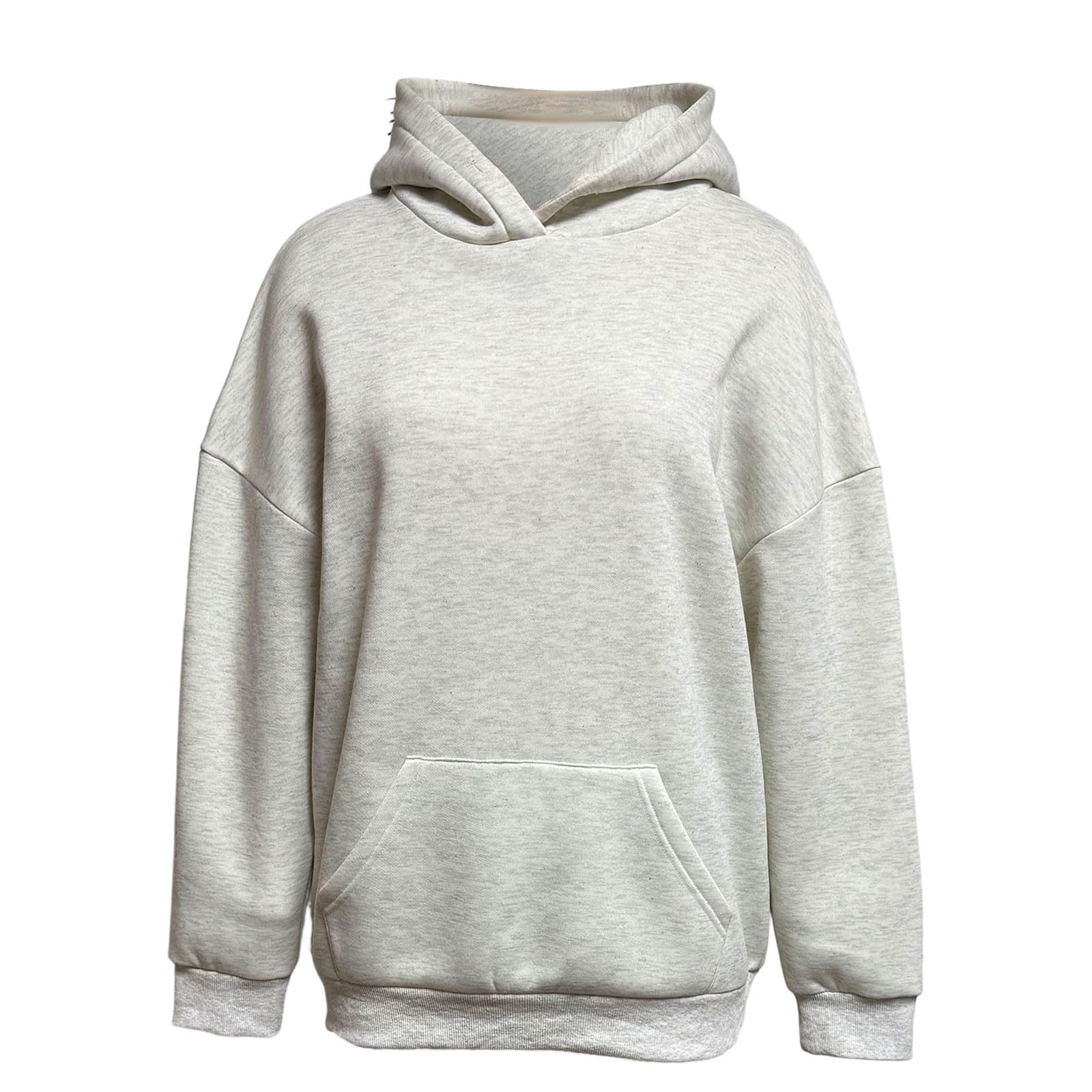 Angel Hoodie Sweat a Capuche Femme avec Ailes d'ange en Strass et Poches Pull Ange Casual Longue Hoodie Femme Automne et Hiver Sweatshirt Chaud Streetwear Sweat Sport Vêtements