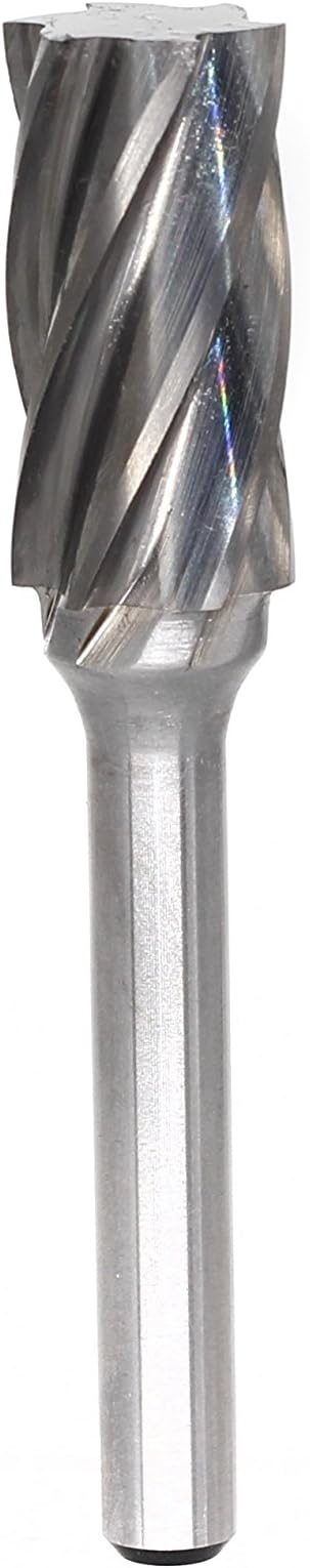 Fresa de carburo de tungsteno cilíndrica 1/4" shank miniatura 3