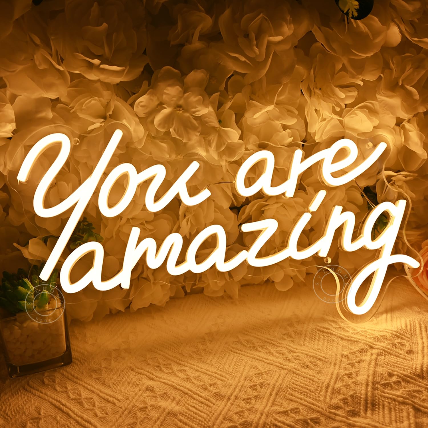 SYLHOME You Are Amazing Led Neon Light Sign Classroom Wall Decor Kids Gifts — image 1