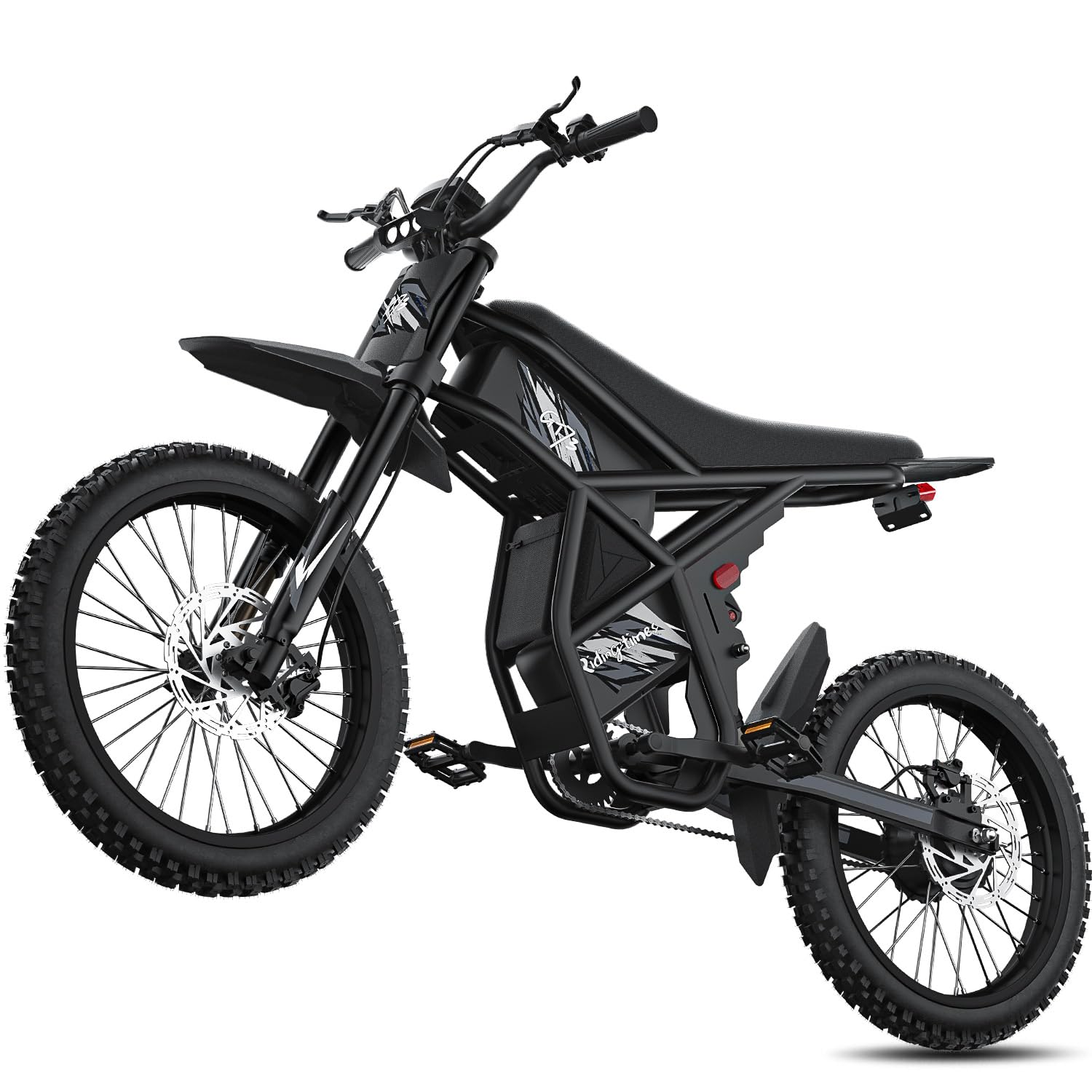 2500W Electric Bike for Adults, 48V 18.2AH*2 Removable Battery Up to 37MPH/85Mile GT73 Electric Dirt Bike for Adults,25 inch Fat Tire Ebike with 3 Speed Dirt Electric Motorcycle Bicycle