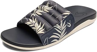 Maha 'Olu Men's Slide Sandal, Water-Friendly Shoe, All-Day Wear & Ultra-Soft Comfort Fit