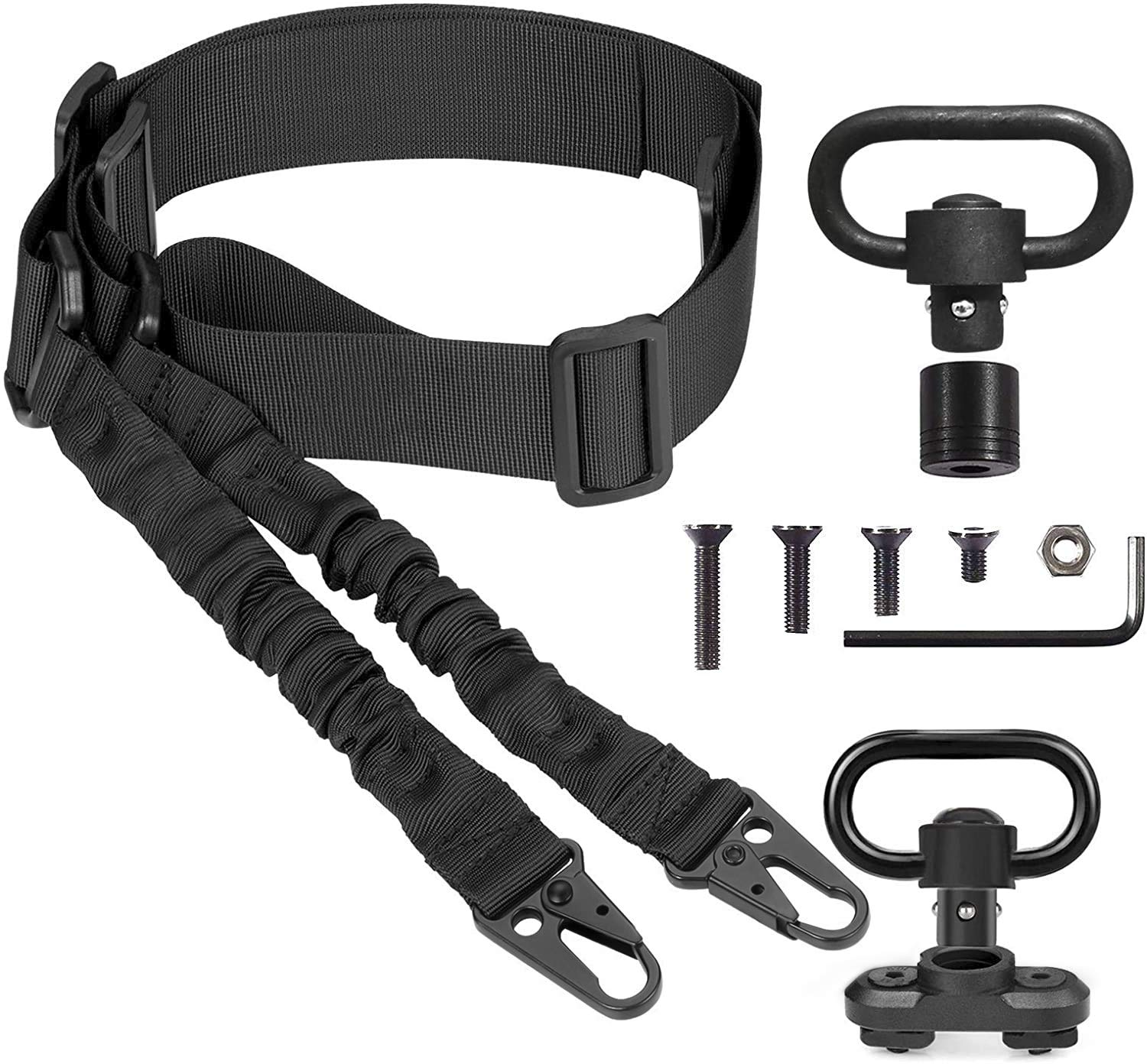 Buy Theopot 2 Point Sling and Qucik Release Sling Mount Sling Swivel,QD