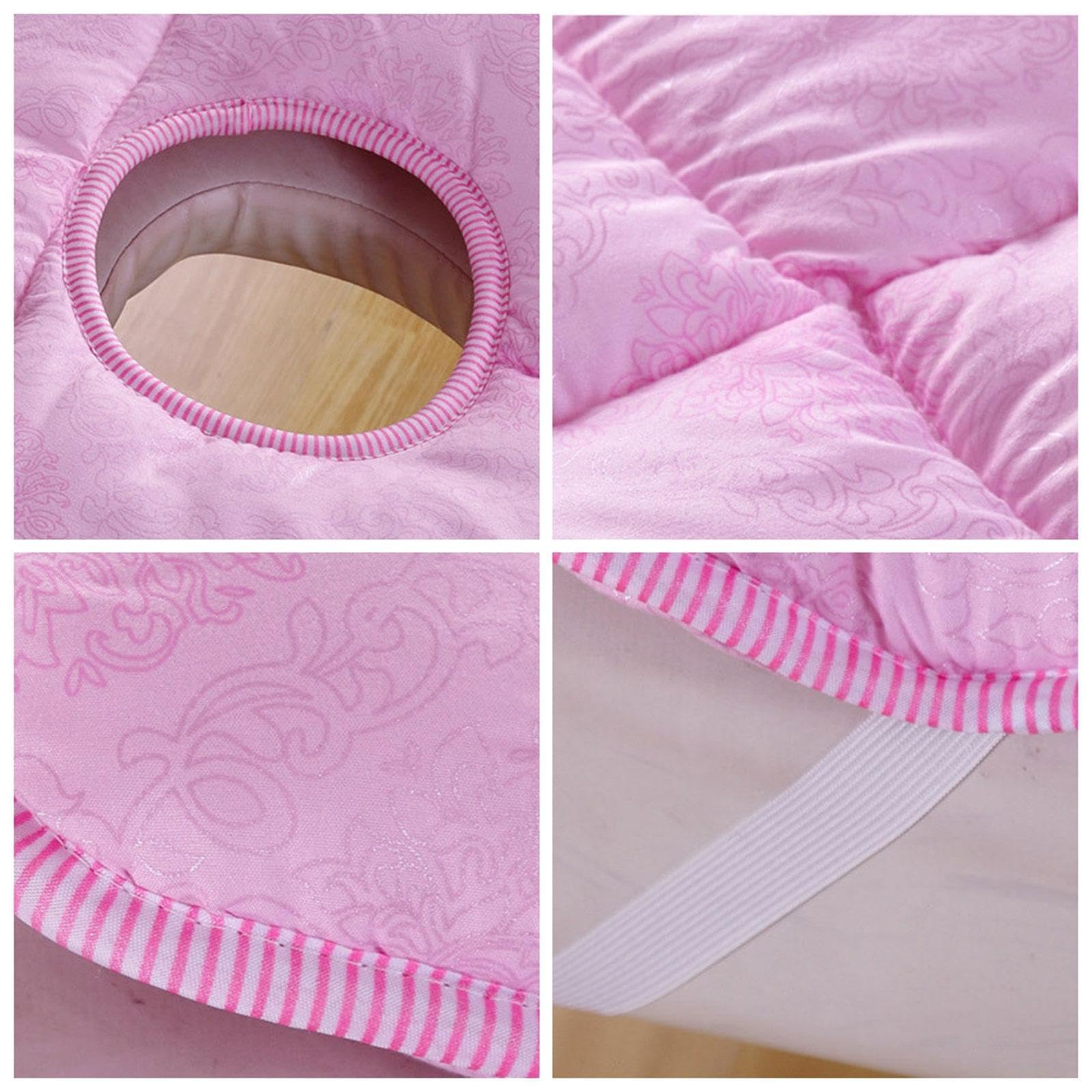 Materassino per Lettino da Massaggio Spa Morbido, Progettato con Materasso Apribile, Rivestimento Elastico in Poliestere E Imbottitura Uniforme, Adatt, 70x180 Cm