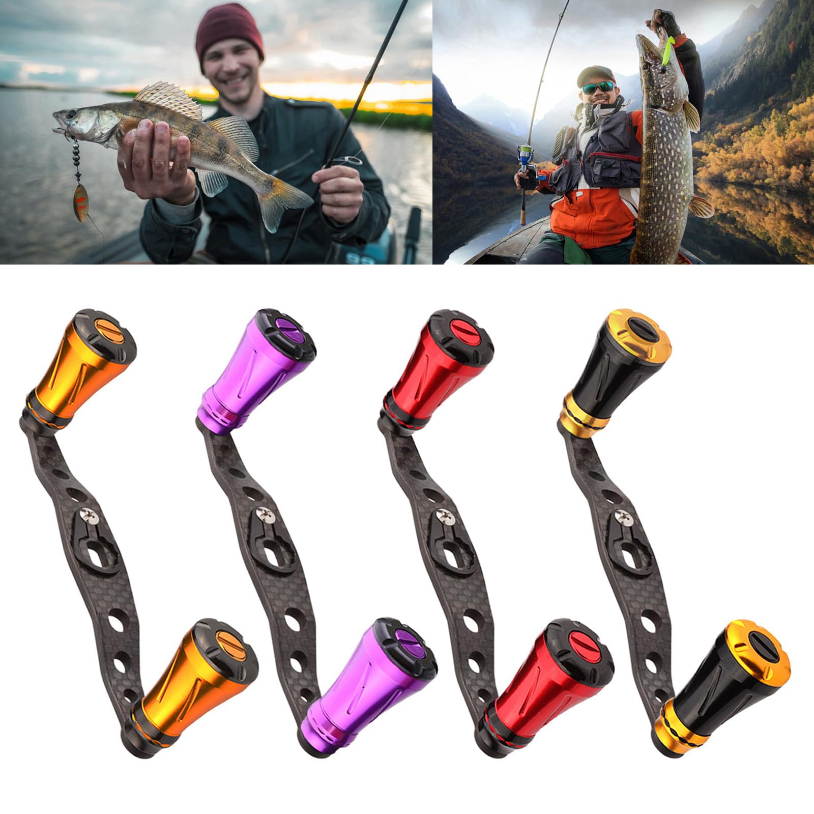baitcasting reel grips COOLHOOD Fishing Handle Knob Grip Replacement Assembly Part Carbon Fibers Fishing Reel Handle Reel Handle : Sports & Outdoors Color:3 Iron Man 2025 ABU GARCIA BEAST The concept is simple backorder