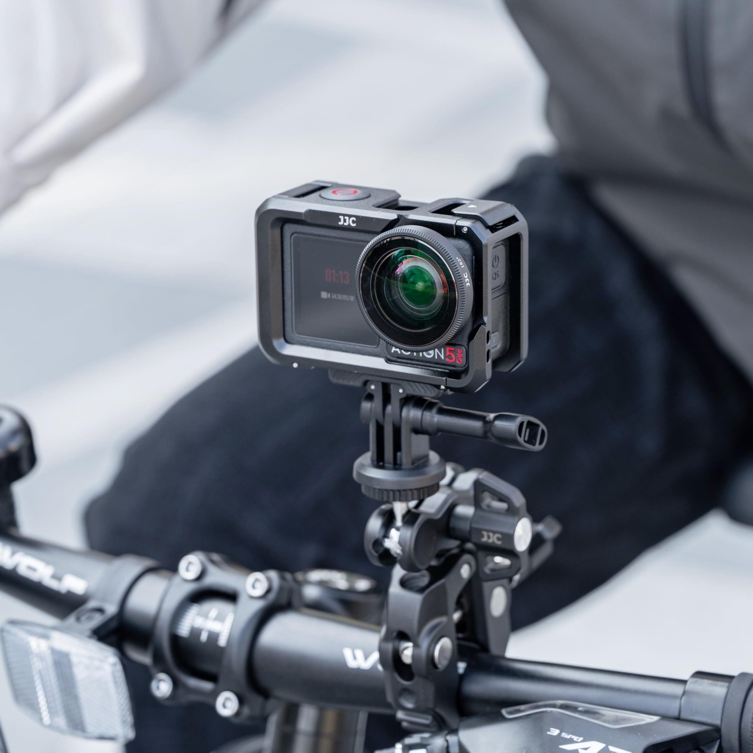 Osmo Action 5 Pro 4 Objectif grand angle pour DJI Osmo Action 5 Pro/4 avec boîte de filtration, objectif grand angle FOV 182°, verre optique HD multicouche avec cadre en aluminium