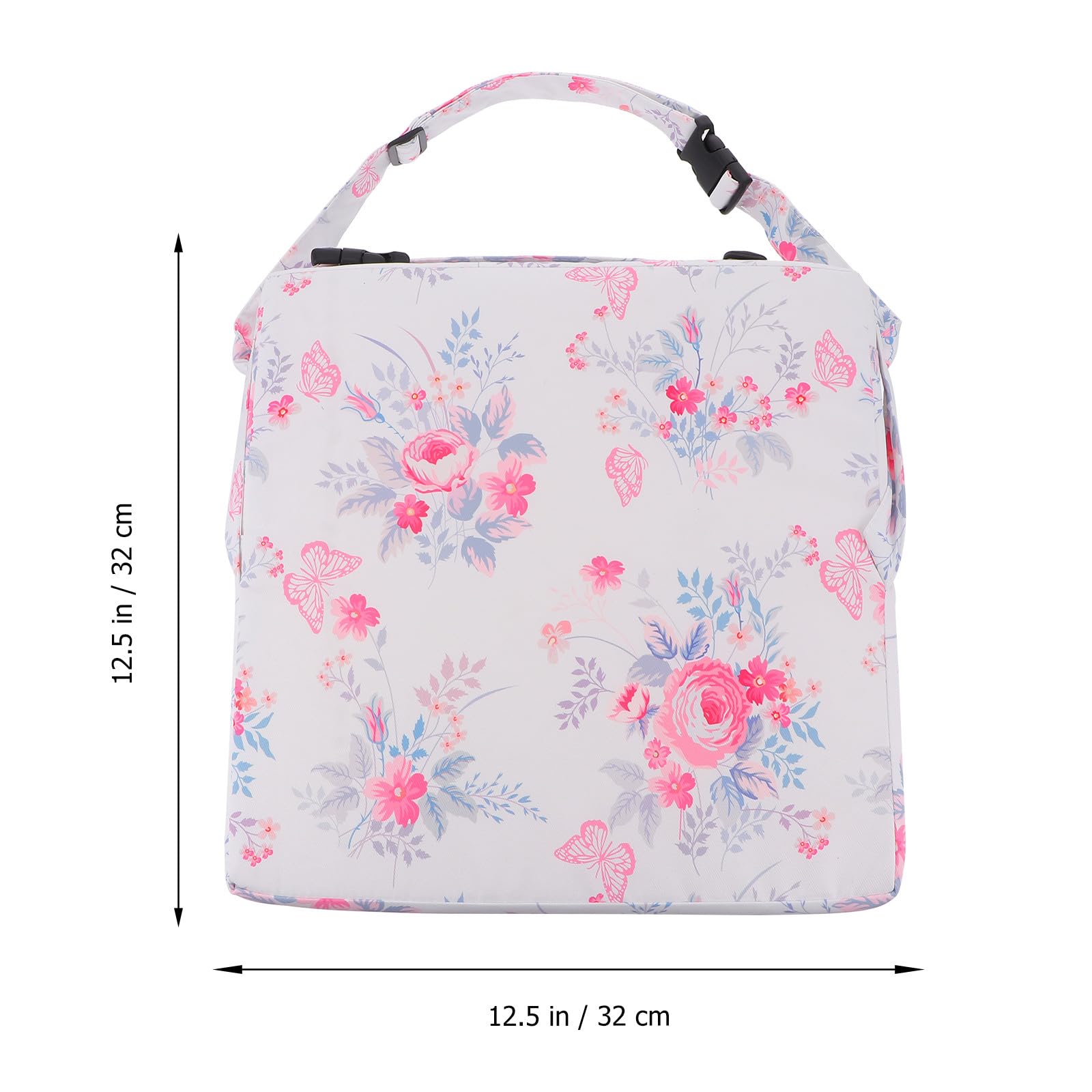 Cojín Elevador para Silla de Comedor Infantil Aumento de Altura y Funda de Poliéster Lavable Restaurantes y Dibujo