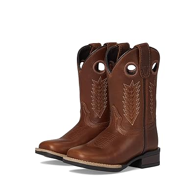 Roper Kids James (Toddler/Little Kid) Cowboy Boots Tan 2
