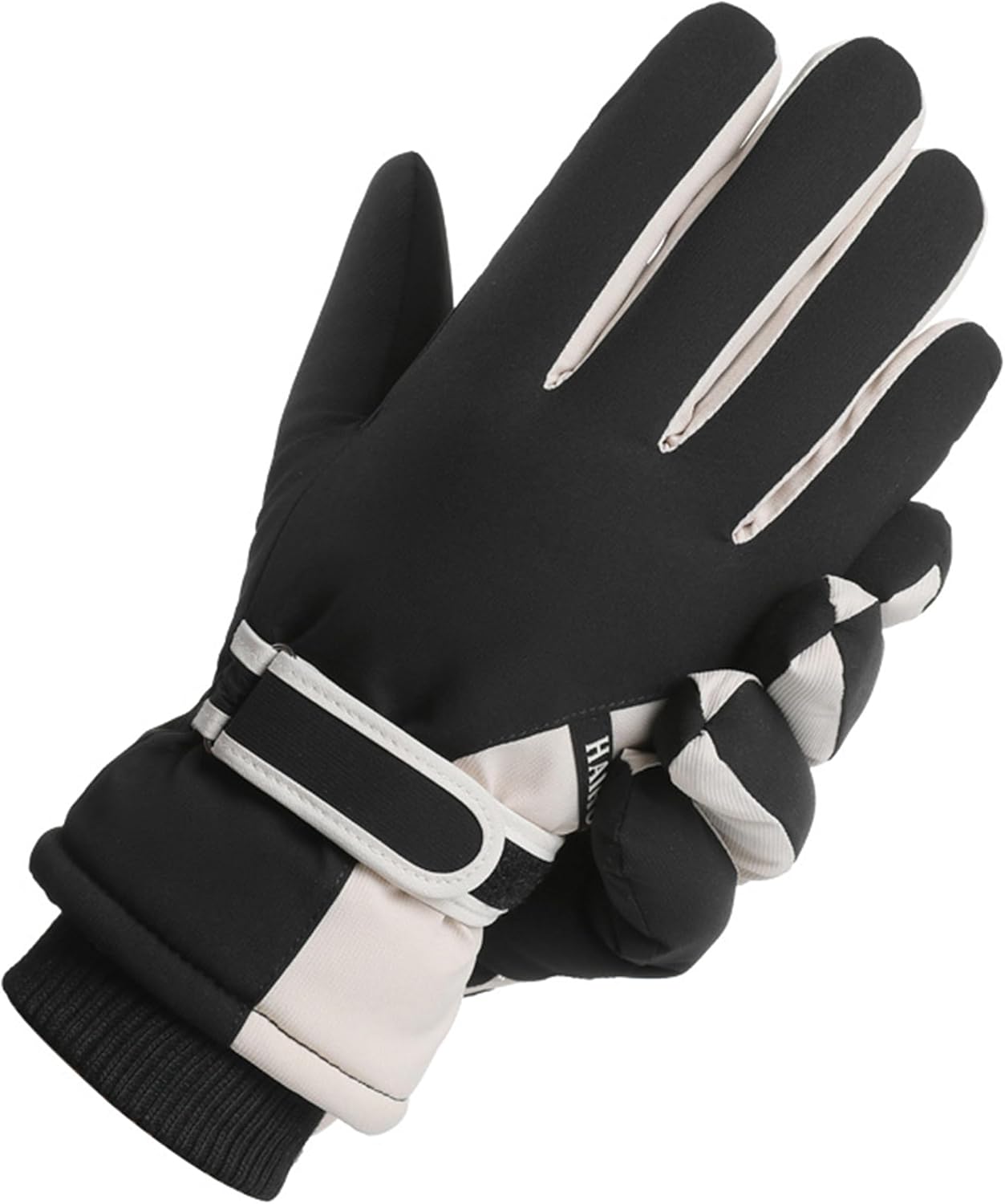 Mealah Winter Ski-Gloves for Men-Women Non-Slip-Plus-Velvet-Thickened Mitt Waterproof Cold-Weather Touchscreen-Cycling-Gloves S/M