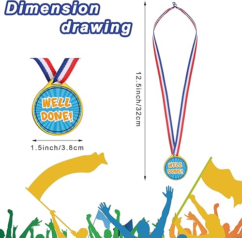 Miniatura 4 de Medallas de premio, medallas surtidas para premios para niños, medallas de premio de plástico estilo surtido, medallas de premio para niños,