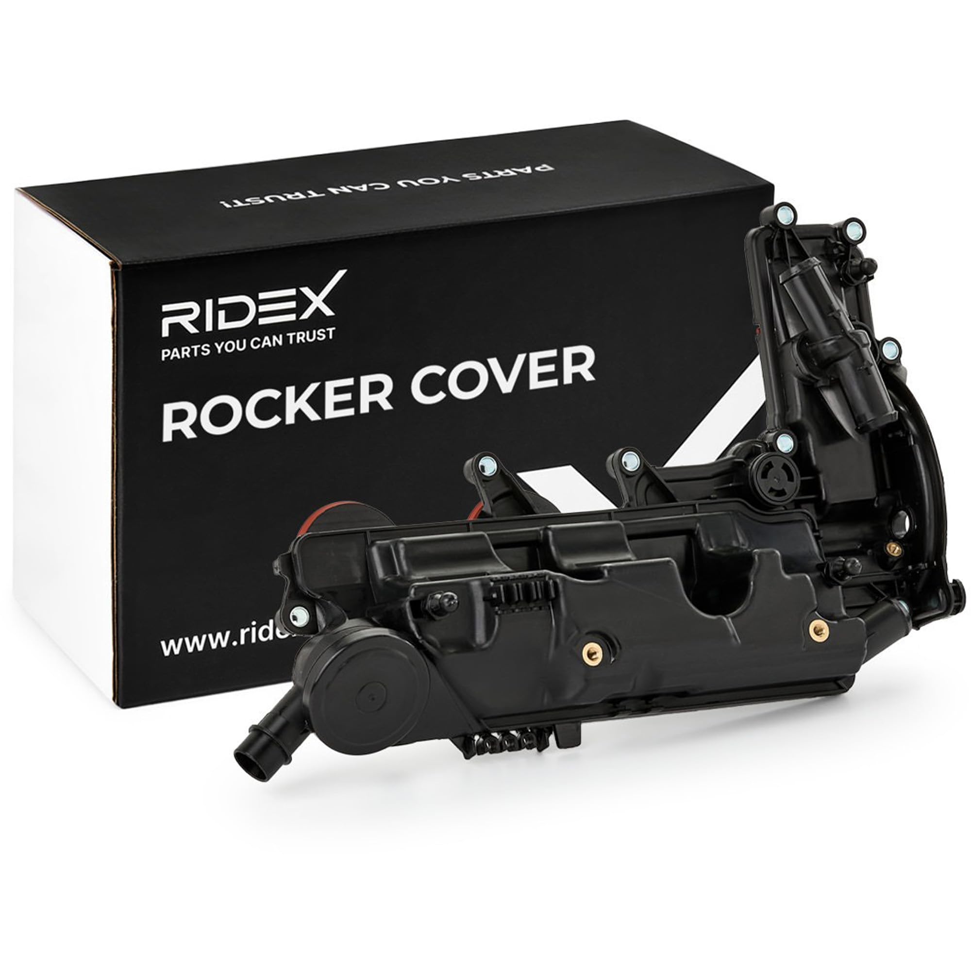RIDEX 977C0170 Tapa de balancines con junta para la tapa de culata de cilindro Compatible con LAND ROVER Range Rover Evoque L538