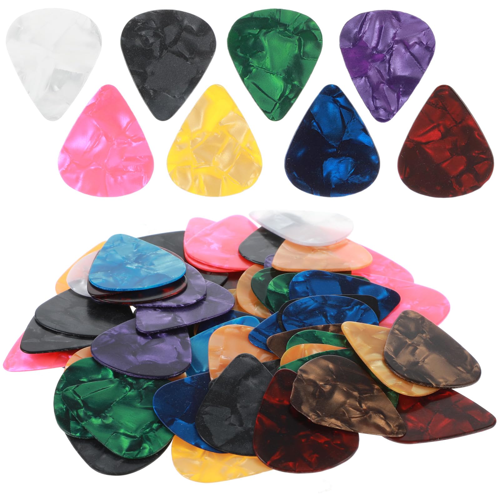 10 Stück Gtarre Zellulod Plektrum Ukulele Schrapnell Nstrument
