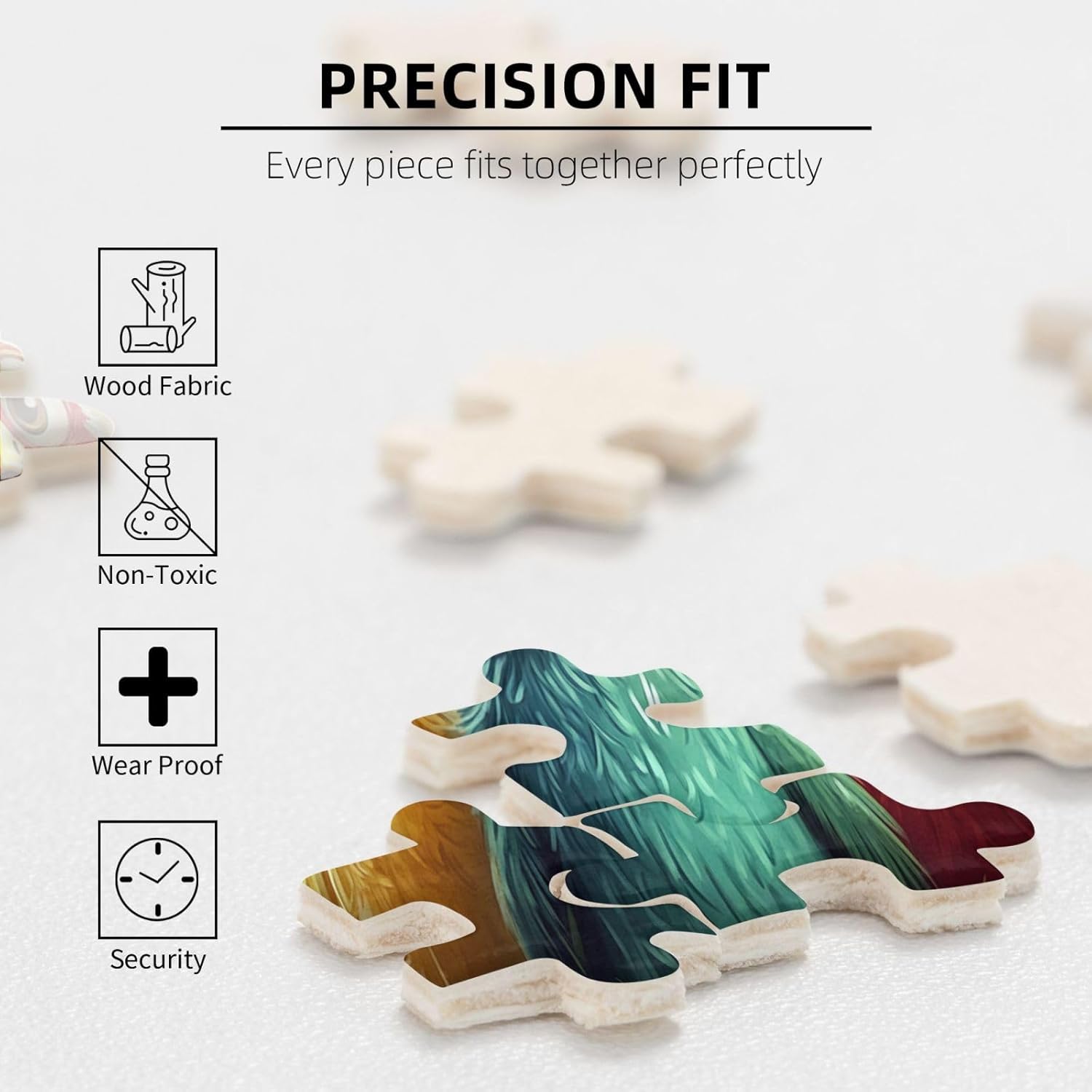 Cafemira Wacky Funny Chicken 500 Pcs Wooden Jigsaw Puzzles for Adults,Ideal for Relaxation and Family Fun,Exploratory Hobbies and Challenges,Every Piece is Unique,Gift for Animal Lovers