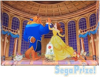 Disney　美女と野獣　ジオラマ付きフィギュア 71gPmFWsroL._AC_UF350,