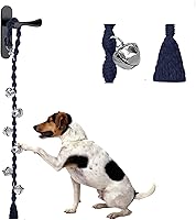 Vista 13 de Campanas de Perro para Salir al Aire Libre y Entrenamiento de Orinal para Cachorros, Campana de Puerta de Perro Ajustable para Ir al Baño, Hecho a
