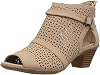 Easy Street Women's Carrigan Ankle Boot, Sand, 9.5 Wide