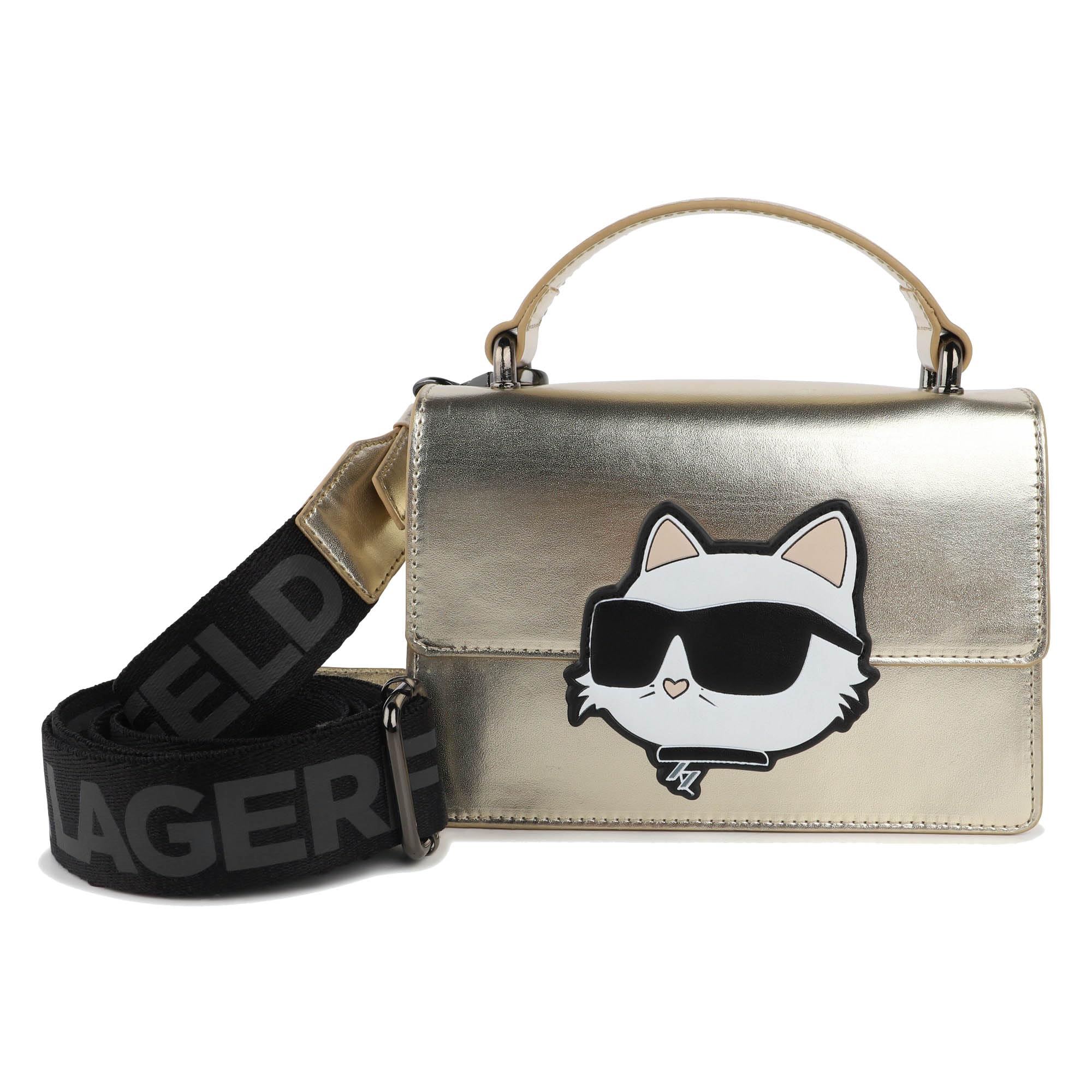 KARL LAGERFELD Torebka dziewczęca, Z31025, Złoty, Normalny rozmiar