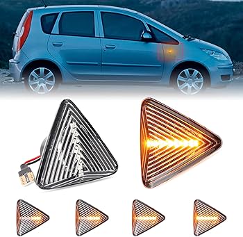 Amazon.com: Sequential Amber LED Side Marker Lights For Mitsubishi