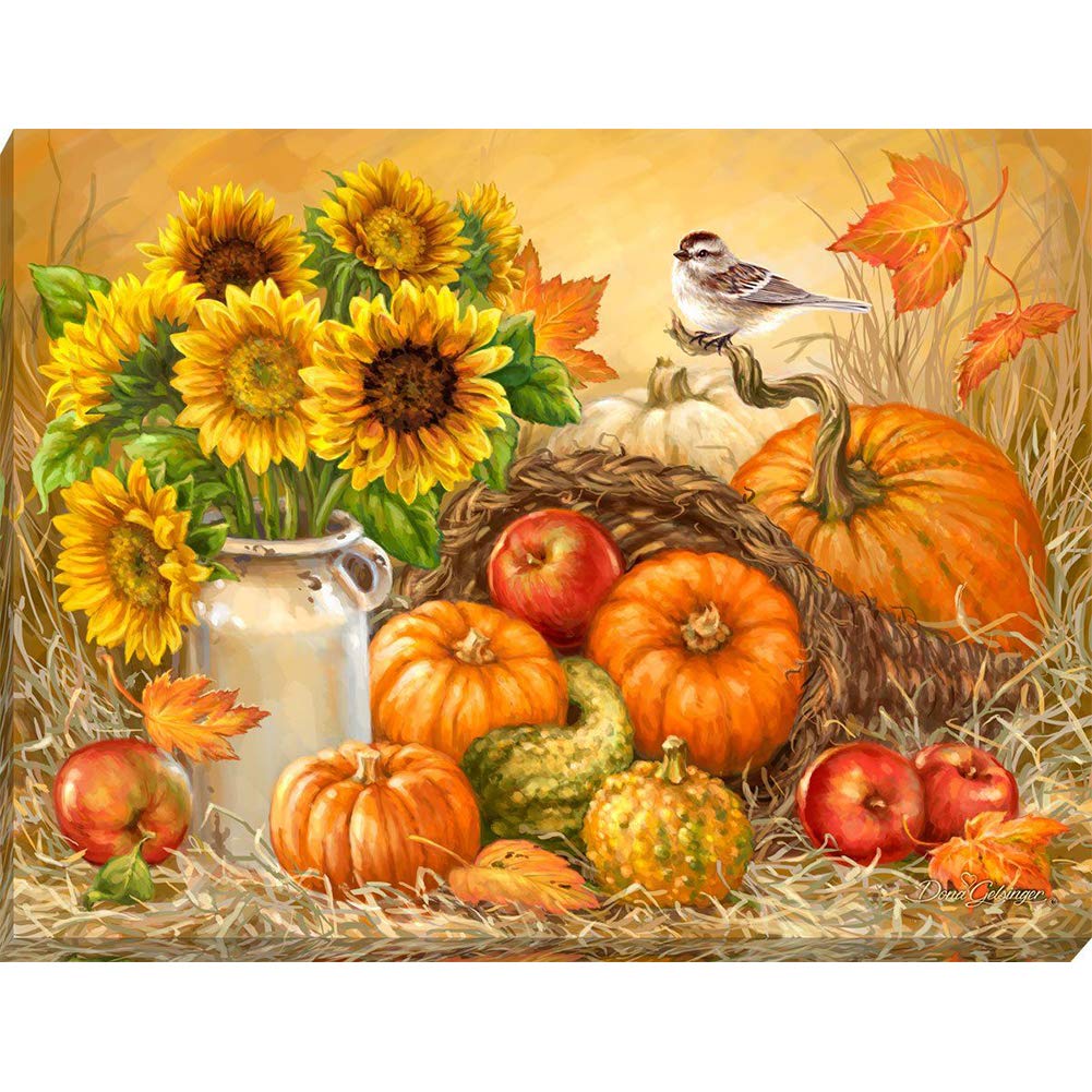 Happy Halloween - Diamond Art Kit - DDS.024 - Diamond Dotz, image size:1001x1001