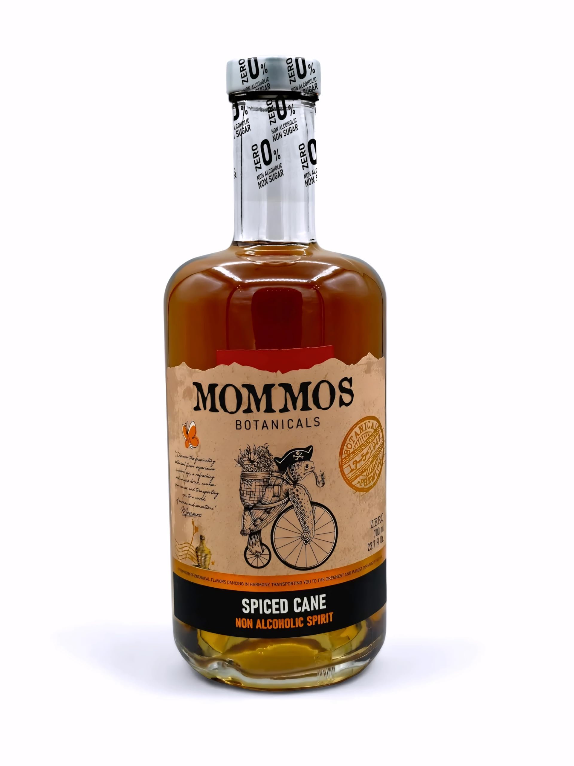 Mommos Orange Spritz 0.0% - Alternativa ORANGE SPRITZ - Sin alcohol - Sin Azúcar - Bajo en Calorías - Premium -700ml | Para los amantes de las espirituosas 0% alcohol — view 7
