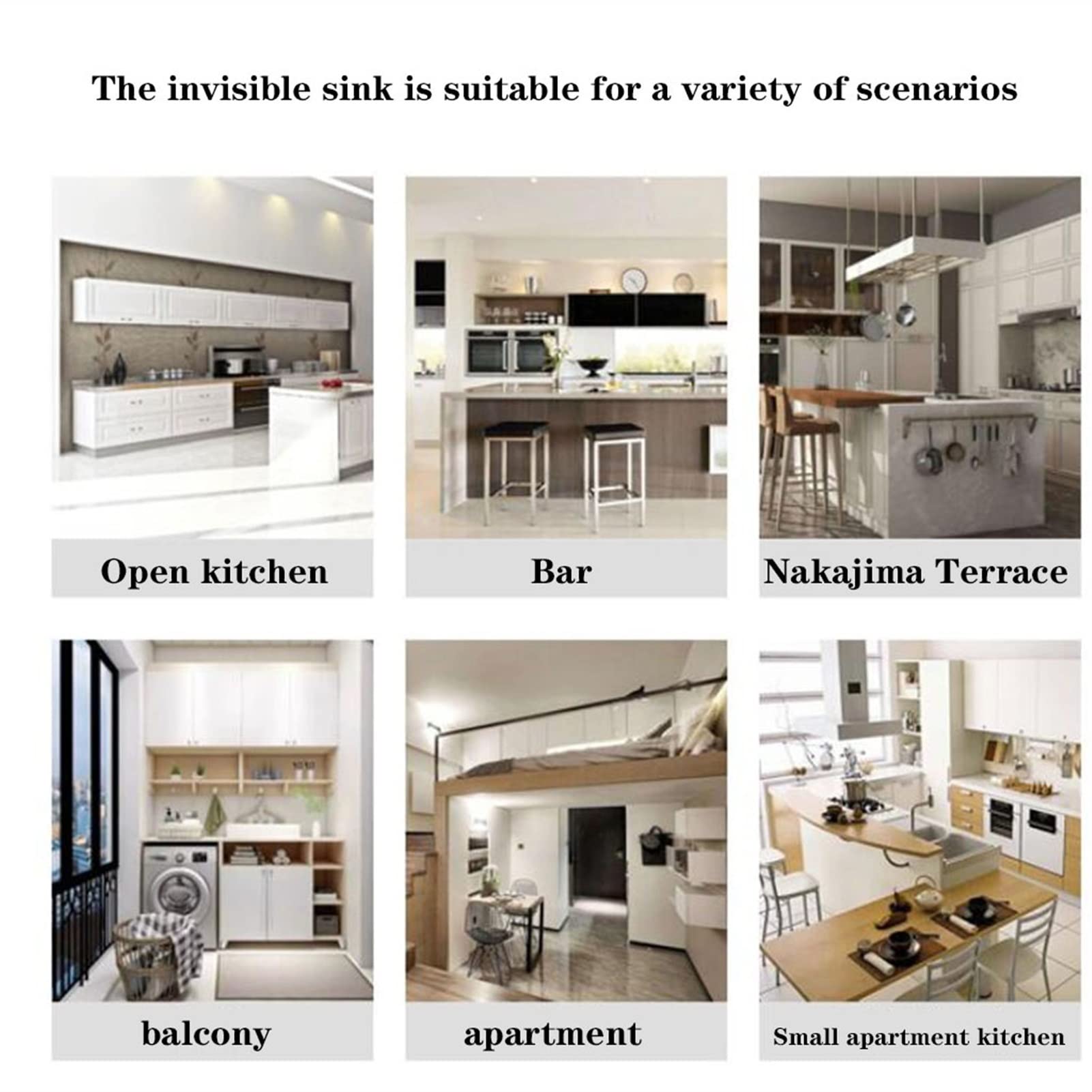 D inless Évier de cuisine en acier – Évier encastrable à double cuve 80 x 45 cm Idéal pour la cuisine à la maison et le lavage vétérinaire