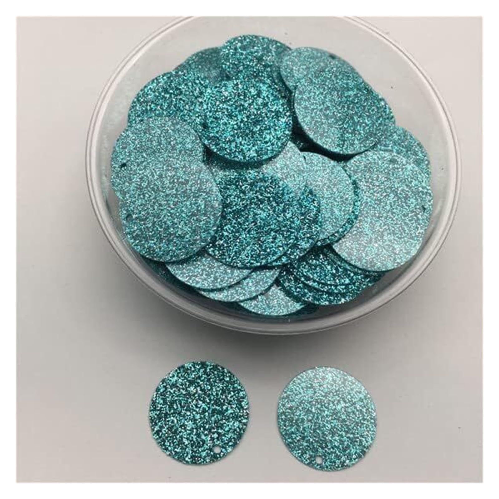 Materiały do ​​rękodzieła z luźnych cekinów 20 mm