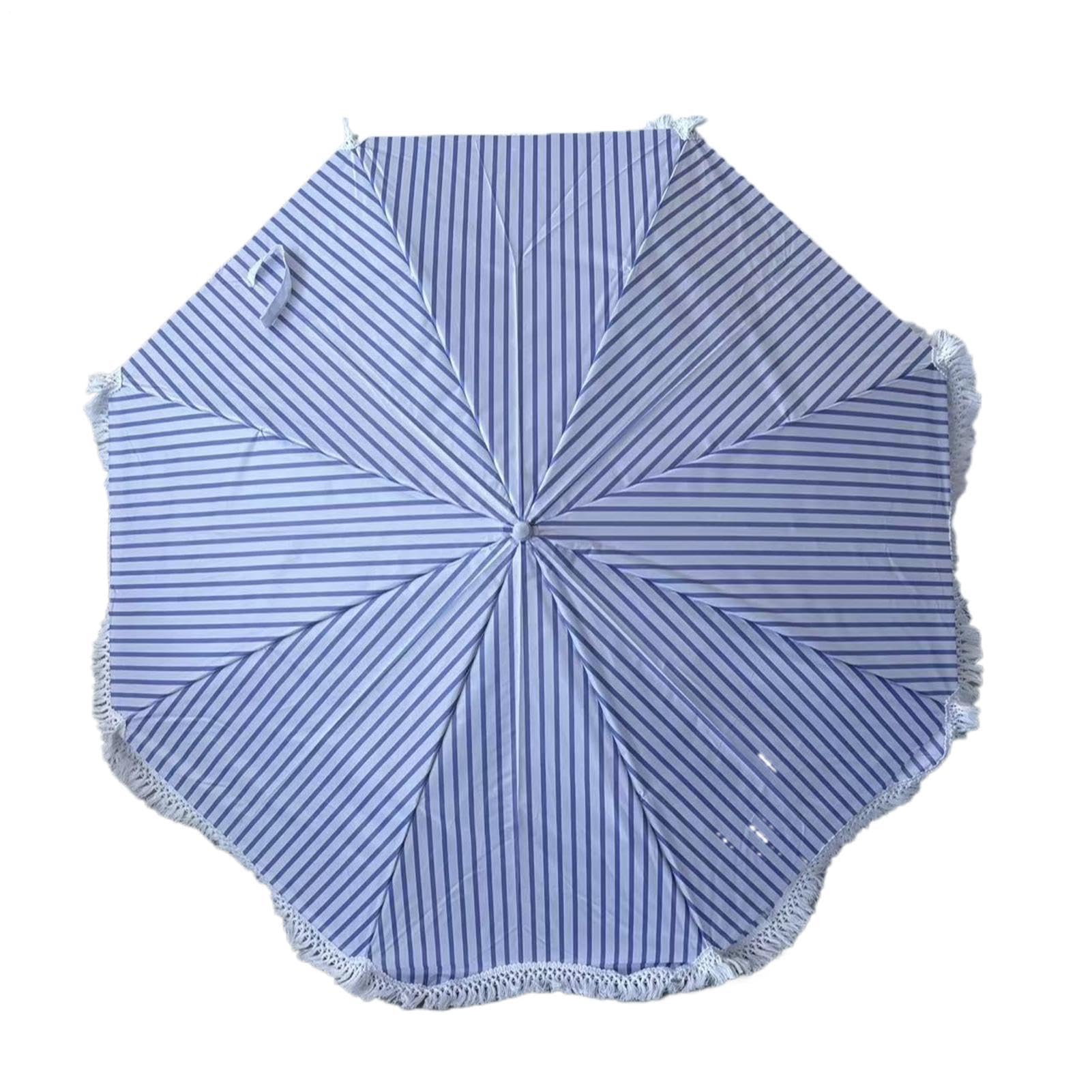 Parasols de plage anti-vent Protection solaire portative pour l'extérieur